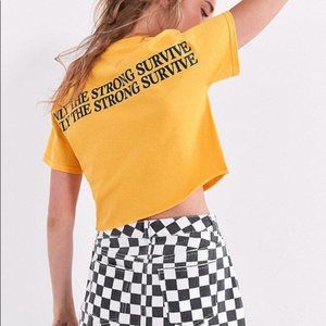 "Only the Strong Survive" t-shirt